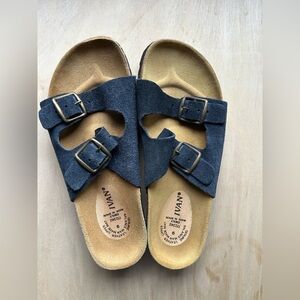 Ivan Emily 2 Strap Buckle Comfort leather Sandals Made In Spain